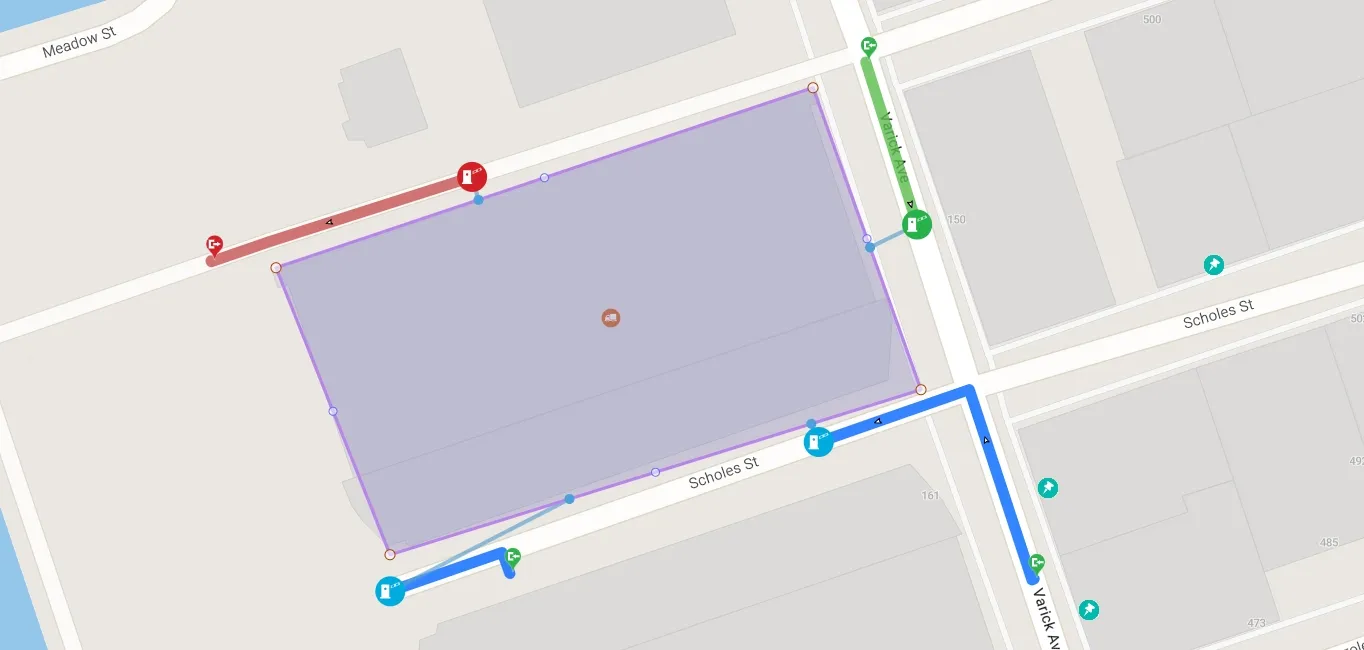 Custom Gates & Paths Map Screenshot