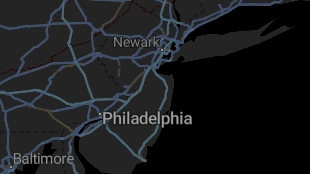 Mobile Accessible (Dark) Map Screenshot