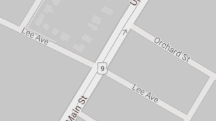 Map screenshot showing Divided Highways 