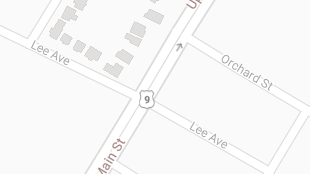Map screenshot showing Divided Highways 