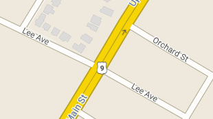 Map screenshot showing Divided Highways 