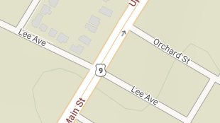 Map screenshot showing Divided Highways 