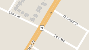 Map screenshot showing Divided Highways 