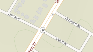 Map screenshot showing Divided Highways 
