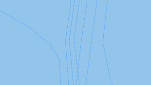 Map screenshot showing Ferry Lines 