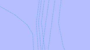 Map screenshot showing Ferry Lines 