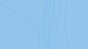 Map screenshot showing Ferry Lines 