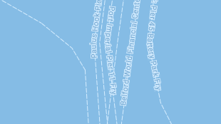 Map screenshot showing Ferry Lines 