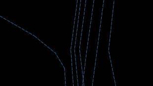 Map screenshot showing Ferry Lines 