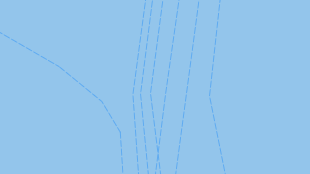 Map screenshot showing Ferry Lines 