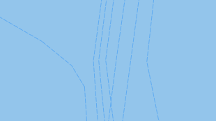 Map screenshot showing Ferry Lines 