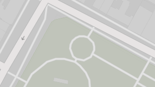 Map screenshot showing Footpaths 