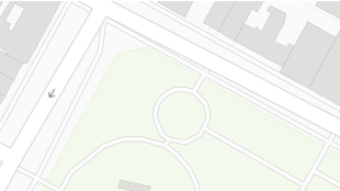 Map screenshot showing Footpaths 