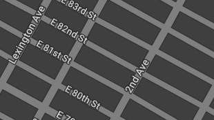 Map screenshot showing Local 