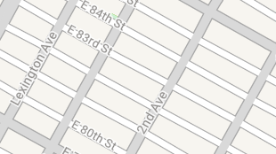 Map screenshot showing Local 