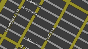 Map screenshot showing Local 