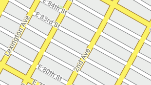 Map screenshot showing Local 