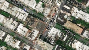 Map screenshot showing Local 
