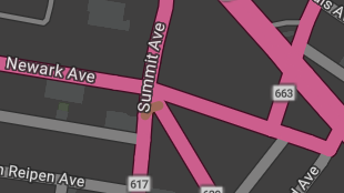 Map screenshot showing Primary 