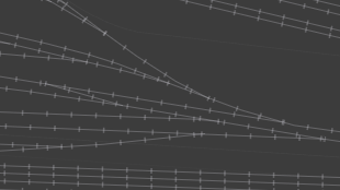 Map screenshot showing Rail Lines 