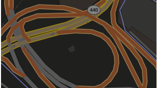 Map screenshot showing Ramps 