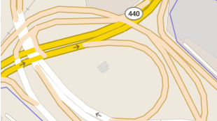 Map screenshot showing Ramps 