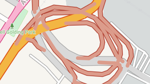 Map screenshot showing Ramps 