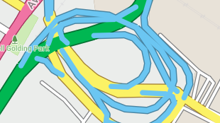 Map screenshot showing Ramps 