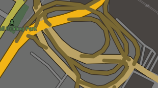 Map screenshot showing Ramps 