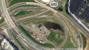 Map screenshot showing Ramps 