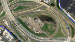 Map screenshot showing Ramps 