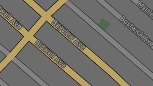 Map screenshot showing Secondary 