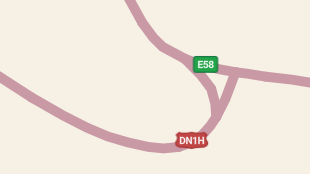 Map screenshot showing Toll Divided Highways 