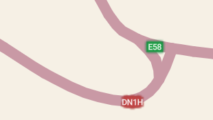 Map screenshot showing Toll Divided Highways 