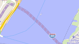 Map screenshot showing Toll Tunnels 