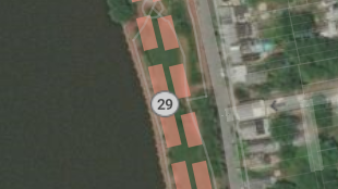 Map screenshot showing Tunnels 